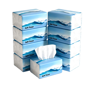 Mouchoirs en papier 2-5 plis, ultra doux, compacts et épais, doux pour le <span class=keywords><strong>visage</strong></span> et les mains, sans peluches, usage quotidien, paquet économique - Product Image 1