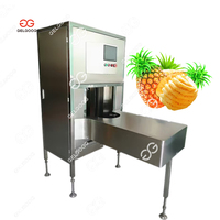 Automatische Elektrische Ananas Dunschiller En Corer Snijder Industriële Automatische Ananas Dunschiller Machine