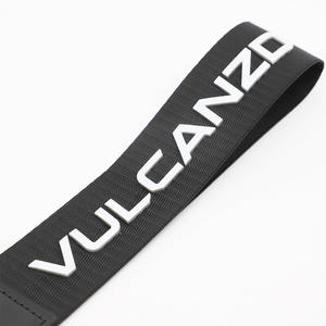 พวงกุญแจหนังพร้อมสายคล้องข้อมือแบบสั้น สกรีนโลโก้แบบ 3 มิติ หรูหราสั่งทำพิเศษ - Product Image 5