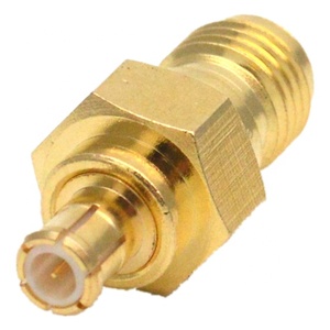 ขั้วต่อ RF MCX-J SMA-K 50 โอห์ม อะแดปเตอร์ออสซิลโลสโคปแม่แบบ MCX SMA ความถี่สูง - Product Image 1