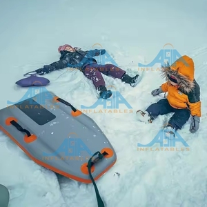 Planche de <span class=keywords><strong>ski</strong></span> gonflable toutes saisons en promotion – Toboggan et <span class=keywords><strong>luge</strong></span> |   Tube multifonctionnel remorquable pour le glisse-élastiques et le skateboard - Product Image 3