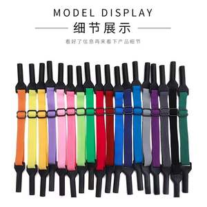 Sangle de lunettes en polyester coloré ZT, cordon élastique antidérapant pour adultes et enfants, accessoire pour lunettes de sport en plein air - Product Image 5