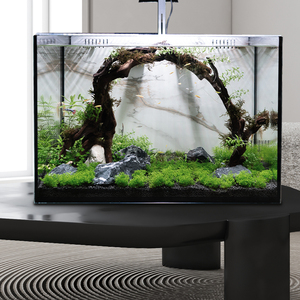 Relaxlines Boîte de filtre arrière créative Réservoirs de poissons en verre <span class=keywords><strong>Aquarium</strong></span> <span class=keywords><strong>Aquarium</strong></span> pour la décoration de la maison - Product Image 1