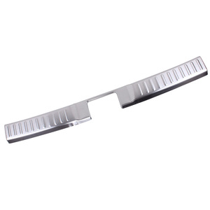 For Vitara Accessories 2016 2017 ABS <b>Chrome</b> Inner Rear Bumper Foot Plate 1 Pcs - Product Image 1