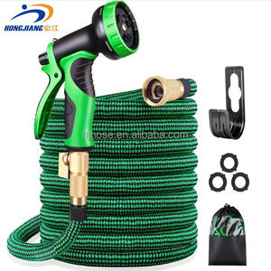 Classic Magic 25ft 50ft 75ft 100ft <span class=keywords><strong>Tuyau</strong></span> <span class=keywords><strong>d</strong></span>'eau de jardin extensible Buse magique en plastique Pulvérisateur Bobine flexible - Product Image 2