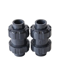 Vanne à clapet anti-retour en plastique haute performance UPVC PVC-U PVC pour l'alimentation en eau Vanne de contrôle d'irrigation