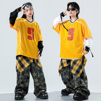 Vêtements de danse de rue pour filles, vêtements de performance hip-hop, vêtements hip-hop pour garçons et costumes de danse jazz pour filles