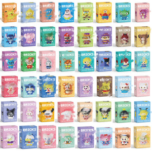 บล็อกตัวต่อการ์ตูนน่ารัก DIY ของเล่นเสริมพัฒนาการสำหรับเด็ก ของขวัญวันหยุด - Product Image 3