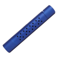 Désodorisant de voiture de luxe en métal Clip Vent Diffuseur en métal 5 couleurs avec 5 bâtonnets de recharge de parfum