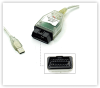 Herramienta de diagnóstico para coche, programador de llaves para codificación de coche, ABS, Mini Vci J2534 Ecu