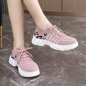 Zapatillas Deportivas Casuales de Mujer 2026 con Cordones, Malla Transpirable, Estilo Retro, para Caminar, Primavera, Verano, Otoño, Antideslizantes, EVERGREEN, Coreanas - Product Image 4