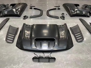 Parachoques para <span class=keywords><strong>Dodge</strong></span> RAM 1500 19-23, Kit de Conversión a TRX, Incluye Parachoques Delantero, Guardabarros, Capó, Faros, Pedales y Cejas - Product Image 3