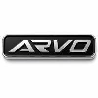 Badge de voiture chromé ABS personnalisé sur mesure, emblème automobile 3D, logo en plastique imitation métal pour décalcomanie de véhicule