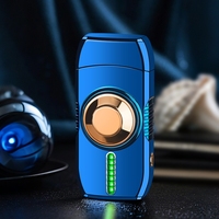 Coupe-vent Fidget Spinner Torch Briquet avec lumière clignotante Prix d'usine