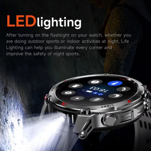 Reloj Inteligente con Linterna LED y GPS Integrado, Grabación de Rutas, <span class=keywords><strong>SOS</strong></span>, Resistente al Agua 3ATM, en Oferta - Product Image 4