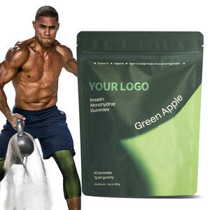 Durlevel – Gummies de créatine monohydrate en vrac certifiées GMP pour les salles de sport et les entraîneurs – MOQ 100 sachets - Product Image 2