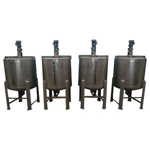 Tanque de Mezcla de Productos Químicos de Acero Inoxidable con <span class=keywords><strong>Agitador</strong></span>, Tanque de Mezcla de 2000L, Mezclador de Crema, Máquina Cosmética Homogeneizadora <span class=keywords><strong>para</strong></span> Cosméticos - Product Image 4
