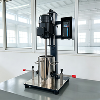 Petit mélangeur de laboratoire de table à vitesse réglable pour crème cosmétique, shampoing, émulsification et dispersion