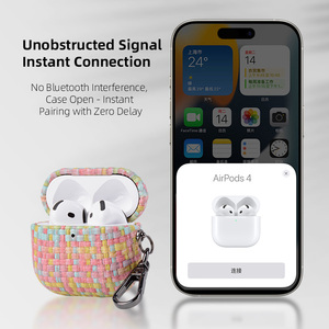 <span class=keywords><strong>Coque</strong></span> de protection <span class=keywords><strong>personnalisable</strong></span> anti-rayures et anti-chocs pour AirPods 1/2, 1, 2, 3, 4 et AirPods Pro 2 - Product Image 4