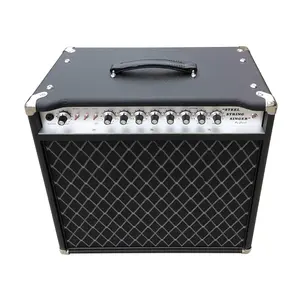 Combo Bộ Khuếch Đại Guitar Ca Sĩ Bằng Tay Dây Thép SSS Tùy Chỉnh 20W Vox Tolex ECC83S * 5 EH 6V6*2 Gỗ Bạch Dương Nhập Khẩu Hai Tảng Đá