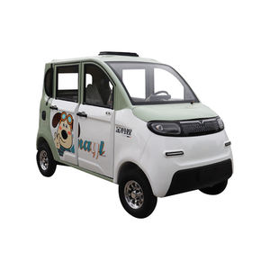 KEYU 2026 Nouvelle conception authentique <span class=keywords><strong>Voiture</strong></span> électrique miniature 4 places 45 km/h avec batterie au lithium 60V ou batterie au plomb-acide pour les routes de campagne - Product Image 5