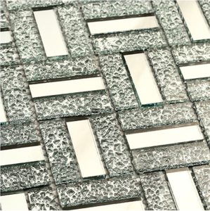 Beveled Glass <strong>Mirror</strong> Mosaic <strong>Bathroom</strong> Wall <strong>Tile</strong> (KSL-C2514) - Product Image 2