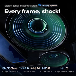 Drone <span class=keywords><strong>Prosumer</strong></span> WING-6 4K 30fps con Controllo Remoto WiFi, Gimbal Brushless a 3 Assi, Elusione Ostacoli Laser, Lunga Portata e Schermo Digitale SD da 7 Pollici - Product Image 4