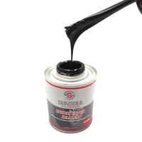 Sunsoul — boîte de réparation de billes de pneu, noir, 16oz