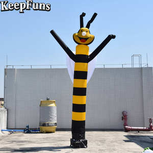 KeepFuns Bee bentuk balon Model iklan penari aktivitas drainase Model tiup luar ruangan alat peraga Promosi - Product Image 2