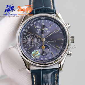 Reloj Longineses de cuarzo de cuero para hombre, nuevo diseño de moda, resistente al agua, luminoso, deportivo, con fecha, de lujo. - Product Image 2