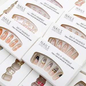 Ensemble de décoration d'<span class=keywords><strong>ongles</strong></span> <span class=keywords><strong>à</strong></span> presser avec pierres Bling de luxe personnalisées, <span class=keywords><strong>faux</strong></span> <span class=keywords><strong>ongles</strong></span> <span class=keywords><strong>à</strong></span> la mode faits <span class=keywords><strong>à</strong></span> la main, bricolage d'<span class=keywords><strong>ongles</strong></span> <span class=keywords><strong>à</strong></span> la maison - Product Image 3