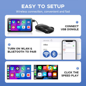 Herilary C6 Sistema Carplay portátil Caja de carplay inteligente inalámbrica Coche Universal Usb Obd Carplay Adaptador inalámbrico - Product Image 2