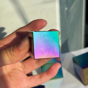 Cubo de Obsidiana Aura de Estilo Bohemio para Sanación Espiritual Natural, Venta al por Mayor, para Decoración del Hogar Única y Regalos Festivos - Product Image 2