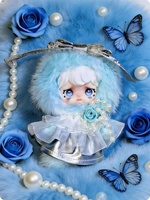 Original Yomi Rose Nocturne Serie Gummi-Plüsch-Anhänger Blindbox Niedliche Puppen als Geburtstagsgeschenk für Schwangere und Mädchen