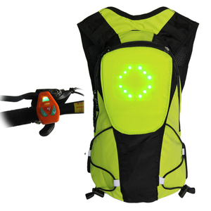 Mochila Porta Bicicleta Impermeable con Luz LED de Señalización y Reflectante, Mochila para Ciclismo de Montaña y Senderismo - Product Image 3