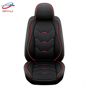 QIYU Factory Luxury 1PC Protector de coche Durable Car Leather Seat Cover Fit para la mayoría de los cinco asientos Car Full Set Universal