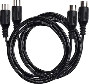Kabel Listrik 4 6 9 13 Pin Mini Din Kabel Ekstensi Adaptor Rakitan 5 Pin Kabel Din Pria