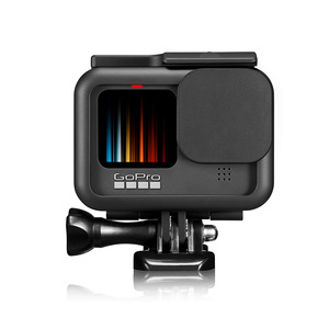 Soporte de fijación anticaída, marco protector de puerta lateral de plástico <span class=keywords><strong>con</strong></span> cubierta de lente de silicona para Gopro Hero 11/10/9 - Product Image 5
