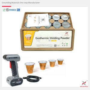 Kit d'outils de soudage exothermique à allumage électronique certifié CE, prix usine, charge Type C, Sunlightweld EPLUS vs <span class=keywords><strong>Cadweld</strong></span> - Product Image 3