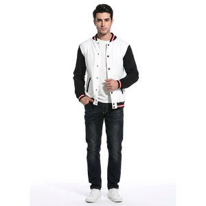 High Quality Custom Printing Long Sleeve <b>Men's</b> <b>Baseball</b> <b>Jacket</b> <b>Men</b> Plain Blank Varsity Letterman <b>Jackets</b> 2025 - Product Image 1