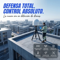 sistem detektor radar mobil laser penghitung kecepatan senjata sistem drone