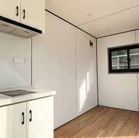 20ft 40ft Großräumiges Erweiterbares Containerhaus mit Wärmedämmung Integriertes Gebäude für Arbeitercamps & Baustellenunterkünfte