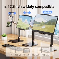 Support d'écran portable transfrontalier le plus vendu, support mobile/de bureau pour tablette, dédié au streaming en direct et aux jeux BX-07