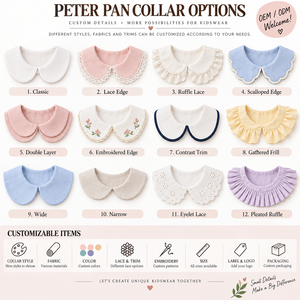 Camiseta de Manga Larga con Cuello Peter Pan para Niñas, Camiseta de Algodón Sólido para Niños Pequeños, Top Infantil, OEM, ODM, Venta al por Mayor, Personalizada - Product Image 2