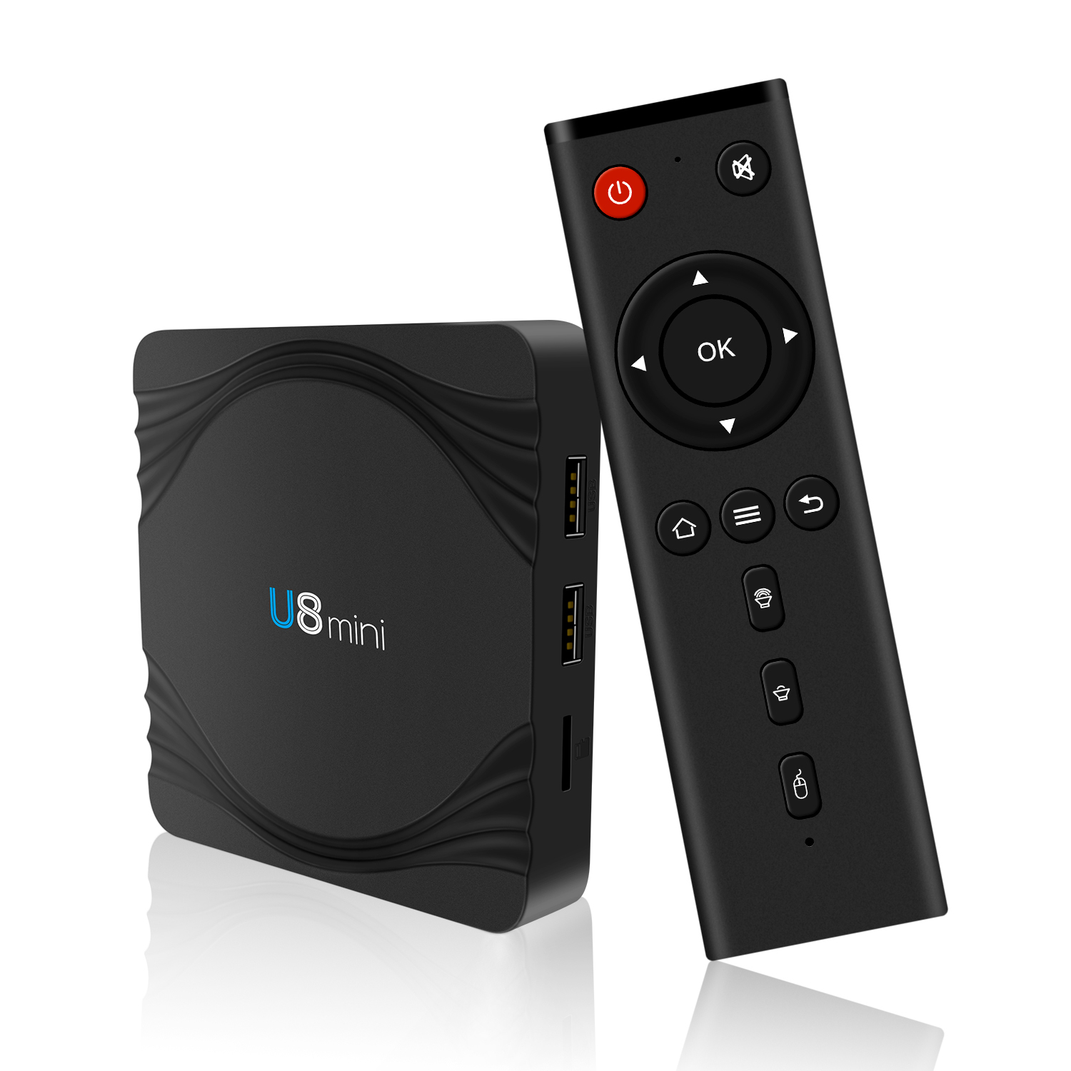 Caja de tv inteligente android 9,1 2GB RAM de 4GB 16GB 32GB 64GB 2,4g/5ghz dual wifi BT 4,0 Amlogic 4k ultra hd Set top box