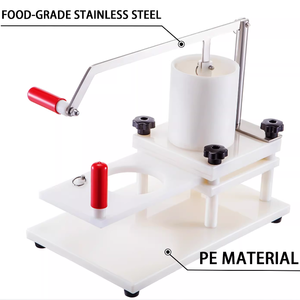 Machine manuelle à fabriquer des hamburgers, adaptée au bœuf, au porc et au poisson - Product Image 1