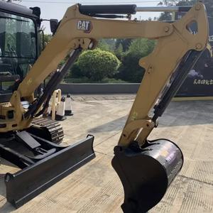 รถขุดขนาดเล็ก Caterpillar 303 CR มือสอง ขนาด 3 ตัน ระบบไฮดรอลิก แบบตีนตะขาบ ชั่วโมงการทำงานต่ำ เครื่องยนต์ ปั๊ม มอเตอร์ - Product Image 4