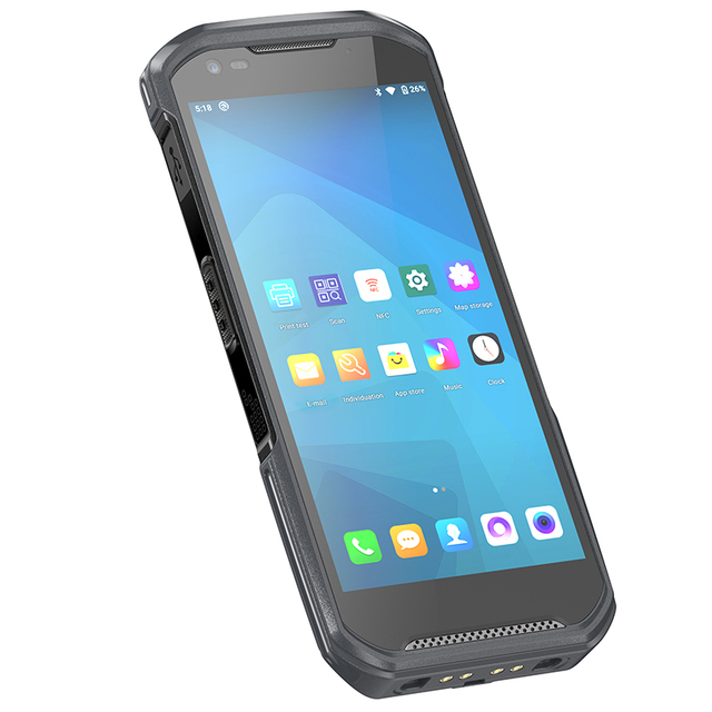 Rugged Android PDA Smartphone Industrial NFC Mobile Data Terminal 5.5-inch Touch Screen 20MP Camera 6G+64GB Stock