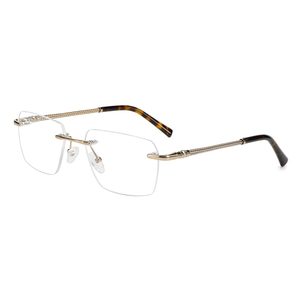 Thời Trang Biểu Tượng Tùy Chỉnh Vàng Unisex Kính Mắt Vuông Không Gỉ Kính Khung Cho Nam Giới Cho Phụ Nữ - Product Image 3