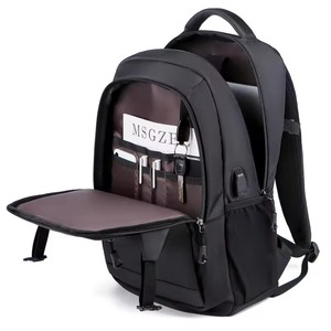 Mochila Personalizada Impermeable para Hombre, Antirrobo, para Negocios, Escuela, con Puerto USB, para Computadora Portátil, con Ruedas, para Viajes - Product Image 3